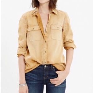 Madewell Tomboy Work Shirt